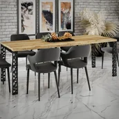 Stoły - Stół drewniany MATIO 130-265x80 Kolor do wyboru - miniaturka - grafika 1