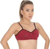 Bielizna sportowa damska - Brubeck Biustonosz Fusion czerwony r. 65A/B BR10090 - miniaturka - grafika 1