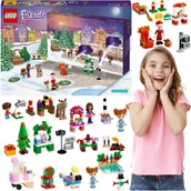 Ozdoby bożonarodzeniowe - Lego Friends Prezentowy Kalendarz Adwentowy Dla Dzieci - miniaturka - grafika 1
