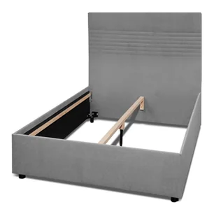 Łóżko Fro Line 120X200 Mono246 Szary - Łóżka - miniaturka - grafika 1