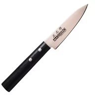 Noże kuchenne - Masahiro Nóż Sankei Paring 90mm czarny [35844] uniwersalny 1990 - miniaturka - grafika 1