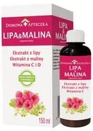 Suplementy naturalne - DOMOWA APTECZKA Domowa Apteczka Lipa&Malina 150 ml 3774461 - miniaturka - grafika 1