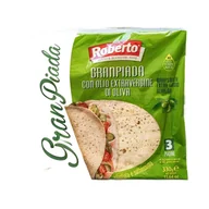 Pieczywo chrupkie - Tortilla z oliiwą Granpiada 330g - Roberto - miniaturka - grafika 1