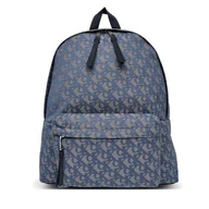 Plecaki - Plecak Calvin Klein Jeans Unstructured Monogram Backpack 4 LV04G3116G Niebieski - miniaturka - grafika 1