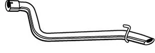 Rura WALKER 10420-62 6394903381 - Układ wydechowy - akcesoria - miniaturka - grafika 1
