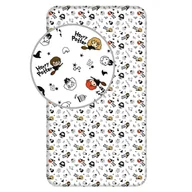 Prześcieradła dla dzieci - Dziecięce prześcieradlo bawełniane Harry Potter HP 158, 90 x 200 cm - miniaturka - grafika 1