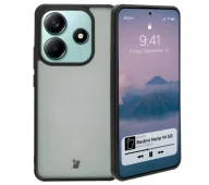 Etui i futerały do telefonów - Bizon Angelo do Xiaomi Redmi Note 14 Pro 5G / 14 Pro+ 5G / Poco X7 Przydymione z czarną ramką - miniaturka - grafika 1