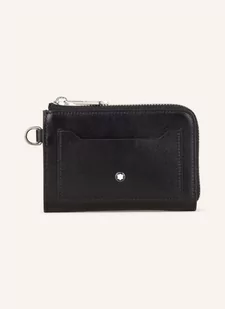 Montblanc Etui Na Karty Meisterstück Z Kieszenią Na Monety schwarz - Etui na dokumenty i karty - miniaturka - grafika 1