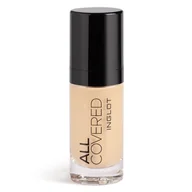 Podkłady do twarzy - Inglot All Covered LC012 30.0 ml - miniaturka - grafika 1