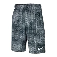 Spodenki damskie - Nike Dry Short Aop szorty dziecięce, uniseks czarny czarny/bia?y/bia?y M - miniaturka - grafika 1
