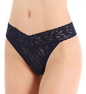 Hanky Panky Damskie majtki stringi, granatowe, jeden rozmiar - Majtki damskie - miniaturka - grafika 1