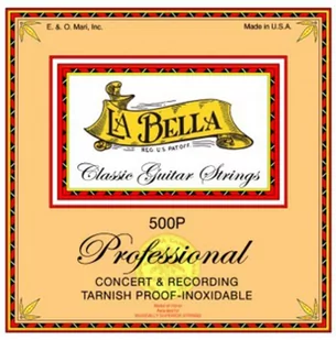 La Bella 500P Recording Struny do gitary klasycznej - Struny gitarowe  - miniaturka - grafika 1