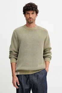 Pepe Jeans sweter bawełniany męski kolor zielony ciepły PM7000022 - Swetry męskie - miniaturka - grafika 1