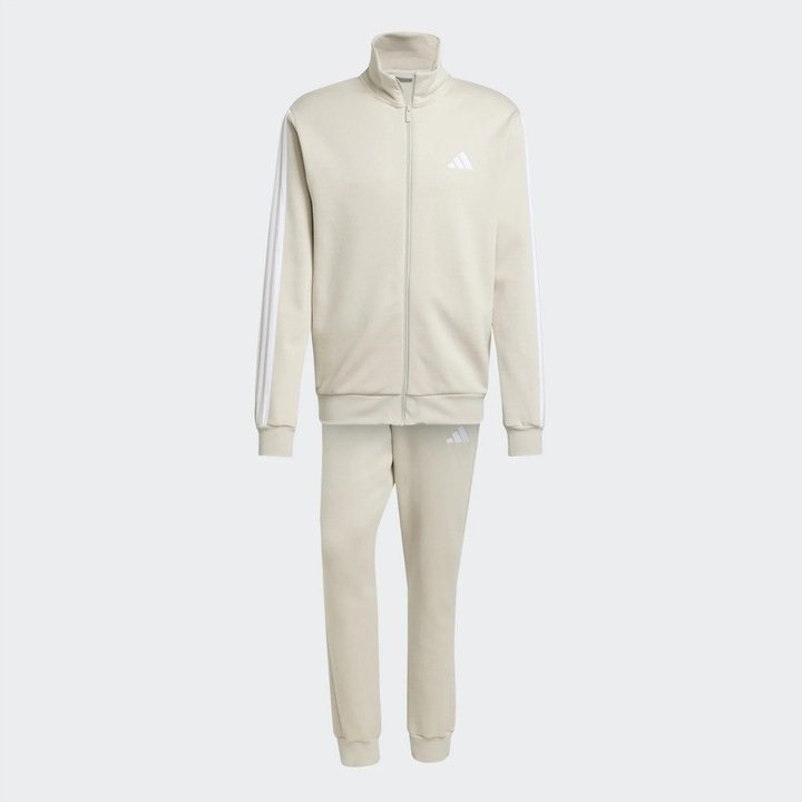 Adidas Dres Basic 3-Stripes Fleece Rozmiar LT Beżowy - JX5547