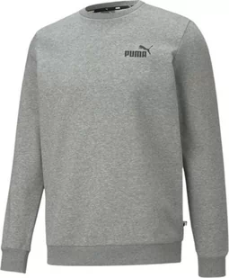 Bluza męska Puma ESS Small Logo Crew FL szara 586682 03-XL - Bluzy męskie - miniaturka - grafika 1
