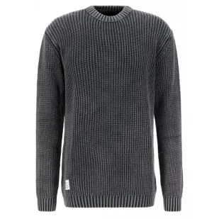 Sweter Alpha Industries Acid Pullover 138402 01 - Czarny M - Odzież taktyczna i umundurowanie - miniaturka - grafika 1
