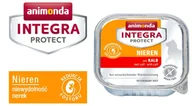 Mokra karma dla kotów - Animonda Integra Protect Nieren dla kota smak cielęcina tacka 16x100g - miniaturka - grafika 1