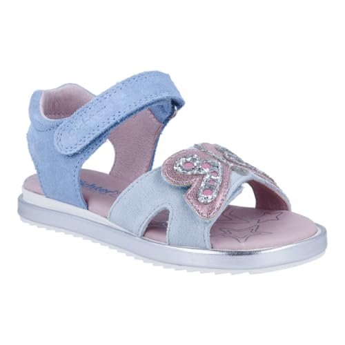 Richter Buty dziecięce dla chłopców i dziewczynek, sandały Romea, pastelowe/różowe/niebo, pin/SI, 28 EU