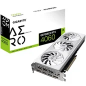 Karty graficzne - Gigabyte GeForce RTX 4060 AERO OC - 8GB - GDDR6 - 128bit GV-N4060AERO OC-8GD - miniaturka - grafika 1