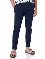 Spodnie męskie - bugatti Spodnie męskie, morski, 31W x 30L - miniaturka - grafika 1