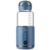 Akcesoria do karmienia - MyBabyBottle, przenośny podgrzewacz do butelek, wody i mleka dla dzieci, niebieski - miniaturka - grafika 1