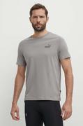 Koszulki męskie - Puma t-shirt męski kolor szary gładki 586669 - miniaturka - grafika 1