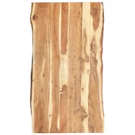 Blaty meblowe i parapety okienne - vidaXL Blat kuchenny, lite drewno akacjowe, 120 x 60 x 3,8 cm vidaXL - miniaturka - grafika 1