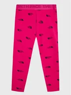 Legginsy - The North Face Legginsy NF0A7X52 Różowy Slim Fit - miniaturka - grafika 1