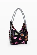 Torebki damskie - Desigual, BAG_ELARA PRINT ALMADA Women's, Czarny (Black) - miniaturka - grafika 1