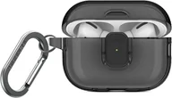 Akcesoria do słuchawek - Etui UNIQ Glase Pro do Apple AirPods Pro 2 Lock Case dymny - miniaturka - grafika 1