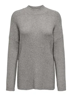 ONLY Sweter w kolorze szarym - Swetry damskie - miniaturka - grafika 1