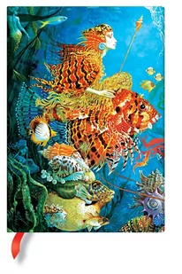 Notes Fantastic Voyages Sea Fantasies Midi Lined - Szkolne artykuły papiernicze - miniaturka - grafika 1
