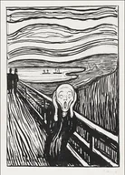 Plakaty - The Scream (1895), Edvard Munch -  plakat Wymiar do wyboru: 61x91,5 cm - miniaturka - grafika 1
