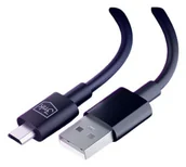 Kable USB - 3mk Hyper Cable A to Micro 1.2m 5V 2,4A czarny - miniaturka - grafika 1
