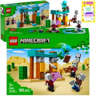 LEGO MINECRAFT - PUSTYNNY PATROL ZŁOSADNIKÓW 21267 KLOCKI PREZENT + EBOOK - Klocki - miniaturka - grafika 1