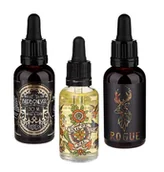 Kosmetyki i akcesoria do pielęgnacji brody - Zestaw olejków do brody "Trzech Barberów" - miniaturka - grafika 1