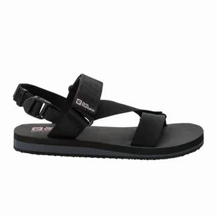 Sandały damskie Jack Wolfskin URBAN ENTDECKUNG BELT SANDAL W black - 37 - Sandały damskie - miniaturka - grafika 1