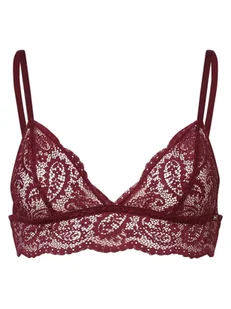 Tommy Hilfiger - Damski biustonosz typu bralette, czerwony|lila - Biustonosze - miniaturka - grafika 1