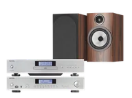 Zestawy stereo - Rotel A14 MkII (srebrny) + CD14 MkII (srebrny) + 706 S3 (mokka) - miniaturka - grafika 1