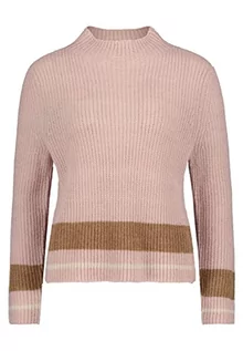 Swetry damskie - Betty Barclay Damski sweter 5789/1212, Patch Rosé/Camel, 38 (DE) - grafika 1