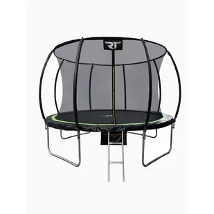 Trampolina REA TAPE 12' okrągła z siatką, drabinką oraz torbą na buty - Trampoliny - miniaturka - grafika 1