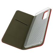 Etui i futerały do telefonów - Etui Samsung Galaxy A52 Folio Card Holder Function czerwone - miniaturka - grafika 1