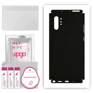 Szkła hartowane na telefon - Folia naklejka skórka strukturalna na TYŁ+BOKI do Samsung Galaxy Note 10+ 5G -  Matrix - apgo SKINS - miniaturka - grafika 1