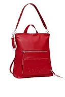 Torebki damskie - Desigual Women's Accessories PU plecak średni, czerwony, jeden rozmiar - miniaturka - grafika 1