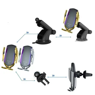 TECH-PROTECT R2 CAR MOUNT WIRELESS CHARGER SILVER - Ładowarki do telefonów - miniaturka - grafika 9