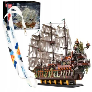 KLOCKI STATEK PIRACKI FLYING DUTCHMAN 3653 el. MOULD KING 13138 - Klocki - miniaturka - grafika 1