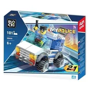 Klocki - Klocki Blocki Policja 2w1 101 elementów Klocki Blocki - miniaturka - grafika 1