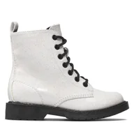 Buty dla dziewczynek - Botki Steve Madden Jdean SM15000143-02002-002 Biały - miniaturka - grafika 1