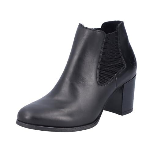 Rieker Damskie sztyblety 50194, czarne, rozmiar 40 EU, czarny, 40 EU