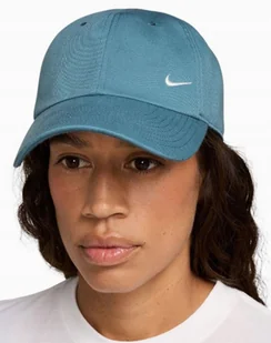 Czarna czapka z daszkiem NIKE Club FZ5698-006 bejsbolówka regulowana R. M/L - Czapki i chusty sportowe męskie - miniaturka - grafika 1